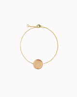 Porzellan-Armband 'Fischgrät'