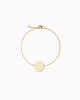 Porzellan-Armband 'Striche'