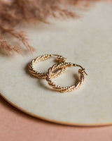 Creolen 'Perlenkordel'