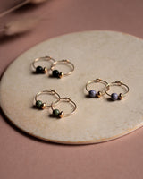 Creolen 'Porzellanperle'