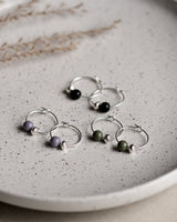 Creolen 'Porzellanperle'