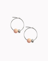 Creolen 'Porzellanperle'