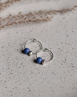 Creolen 'Porzellanperle'