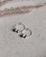 Creolen 'Porzellanperle'