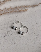 Creolen 'Porzellanperle'