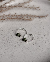 Creolen 'Porzellanperle'