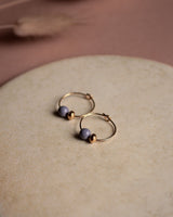 Creolen 'Porzellanperle'