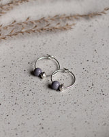 Creolen 'Porzellanperle'