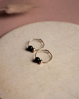 Creolen 'Porzellanperle'