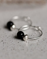 Creolen 'Porzellanperle'