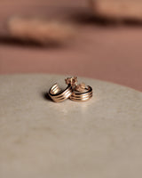 Mini-Creolen 'Streifen'