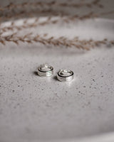 Mini-Creolen 'Streifen'