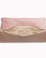 Vegane Foldover-Clutch 'Finja' - Blush