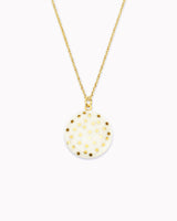 Halskette mit Porzellan-Anhänger 'Konfetti'