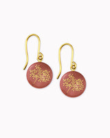 Porzellan-Ohrhänger 'Bäumchen'