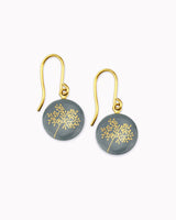 Porzellan-Ohrhänger 'Bäumchen'