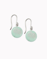 Porzellan-Ohrhänger 'Bäumchen'