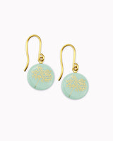 Porzellan-Ohrhänger 'Bäumchen'