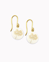 Porzellan-Ohrhänger 'Bäumchen'