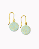 Porzellan-Ohrhänger 'Geo'