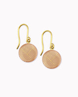 Porzellan-Ohrhänger 'Triple'