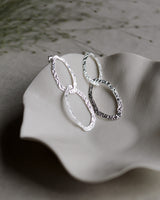 Statement-Ohrstecker 'Hammered'