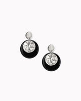 Ohrstecker 'Mondplättchen' aus Porzellan