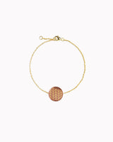 Porzellan-Armband 'Fischgrät'