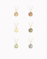 Halskette mit Porzellan-Anhänger 'Knoten'