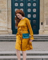 Vegane 3in1-Gürteltasche 'Gerit' - Petrol