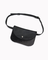 Vegane 3in1-Gürteltasche 'Gerit' - Schwarz