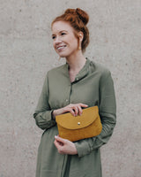 Vegane 3in1-Gürteltasche 'Gerit' - Senfgelb