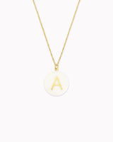 Porzellan-Halskette 'Buchstabe'