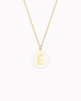 Porzellan-Halskette 'Buchstabe'