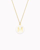 Porzellan-Halskette 'Buchstabe'