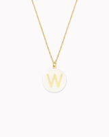 Porzellan-Halskette 'Buchstabe'