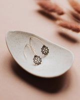 Ohrhänger 'Blumenstern'