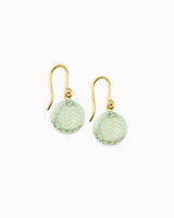 Porzellan-Ohrhänger 'Fischgrät'