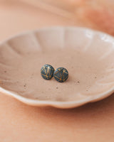 Porzellan-Ohrstecker 'Geo'