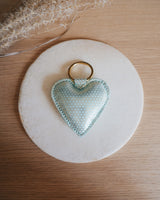 Schlüsselanhänger 'Herz' aus Leder