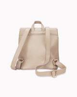 Leder-Rucksack 'Runa' - Beige
