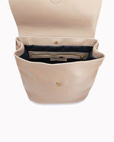 Leder-Rucksack 'Runa' - Beige