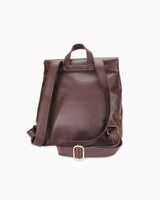 Leder-Rucksack 'Runa' - Bordeaux