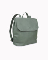 Leder-Rucksack 'Runa' - Grün