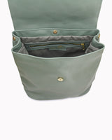 Leder-Rucksack 'Runa' - Grün