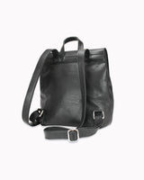 Leder-Rucksack 'Runa' - Schwarz