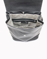 Leder-Rucksack 'Runa' - Schwarz