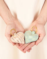 Schlüsselanhänger 'Herz' aus Leder