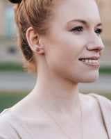 Porzellan-Ohrstecker 'Konfetti'