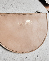 veganes Täschchen Halbmond aus Kunstleder